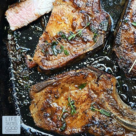 Choose the right cut, add some seasoning, and grill the best pork chop you've ever had in your life! Pan-Seared Pork Chops | Life Tastes Good