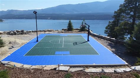 Courts construction indoor & outdoor (2) tennis court enclosures (2) tennis clubs (2) fence and gate materials (1) iron ornamental residential (1. 42 x 72 court near Alberta (With images) | Backyard games