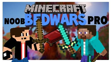 Noob Beats A Pro Minecraft Bed Wars Youtube