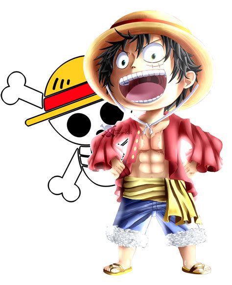 One Piece Chibi Monkey D Luffy By Seiini On Deviantart