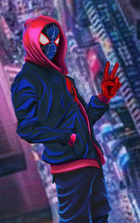 🔥 21 Miles Morales Hoodie Wallpapers Wallpapersafari