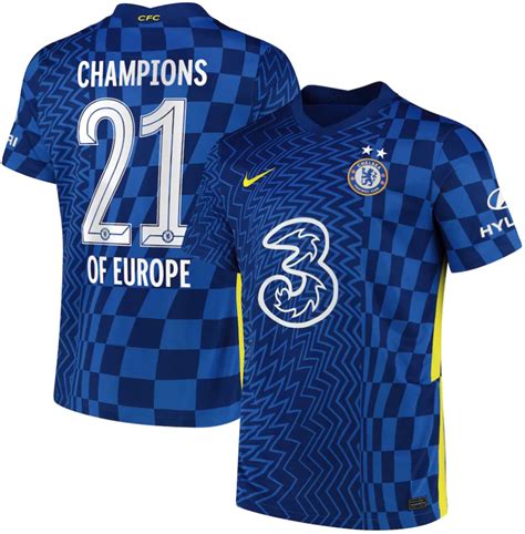 Chelsea Release Special Edition Shirt Featuring Two Champions League