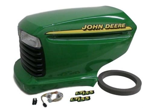 John Deere Complete Hood Kit Am131759 Am132530 Lt155 Ebay