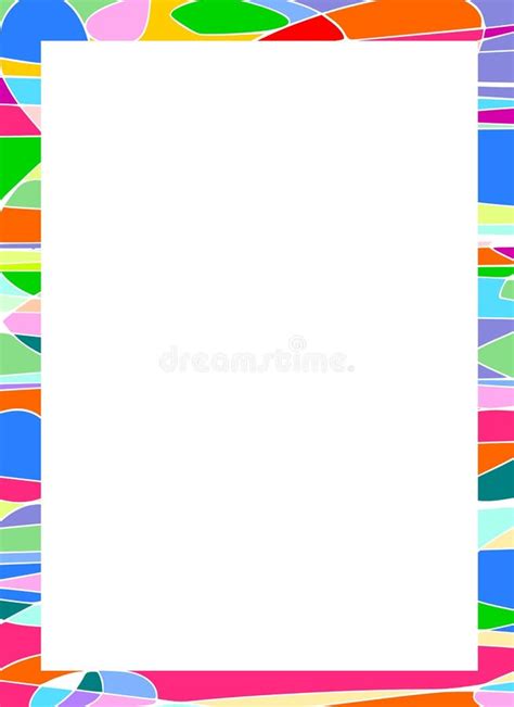 Colourful Frame Stock Illustration Illustration Of Colors 7779700