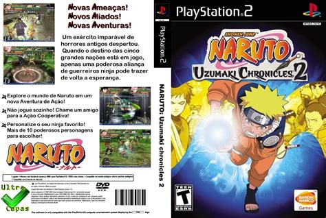 Naruto Uzumaki Chronicles 2 Playstation 2 Ultra Capas