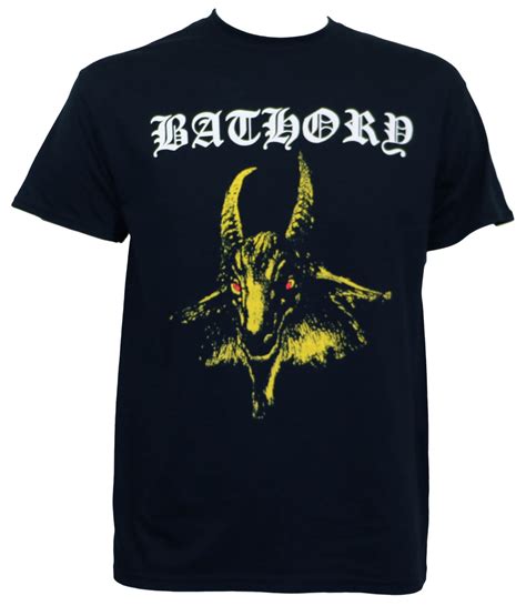 Bathory Yellow Goat Album Cover T Shirt Merch2rock Alternative Clothing