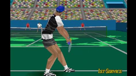 Power Serve 3d Tennis Ps1 Gameplay Youtube