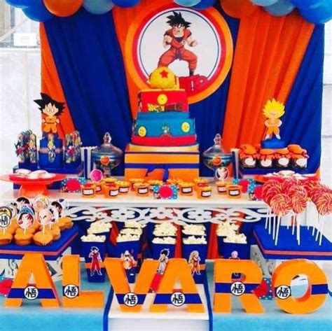 Ideas Para Fiestas Infantiles De Goku Para Cumpleaños Goku Birthday