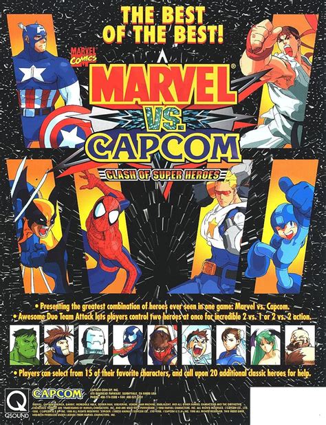 Marvel Vs Capcom Clash Of Super Heroes Video Game 1998 Imdb