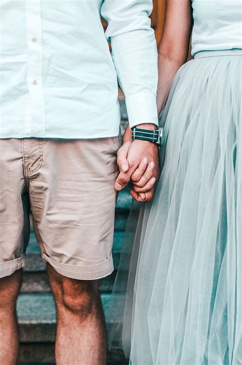 Hd Wallpaper Man And Woman Holding Hands While Standing Couple