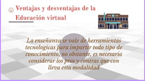 Ventajas Y Desventajas De La Educación Virtual By Yaneth Alfonzo
