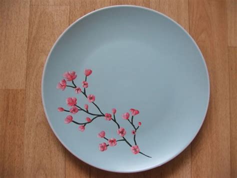 Ceramic Painting Ideas Ceramic Painting Cherry Blossom Diy Pottery