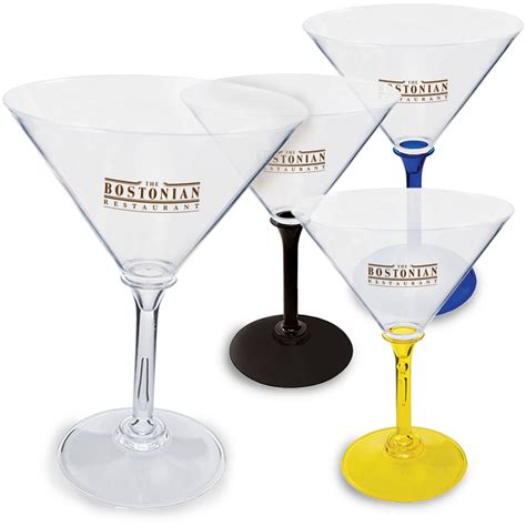 Personalized 10 Oz Plastic Martini Glasses Hwm10 Discountmugs