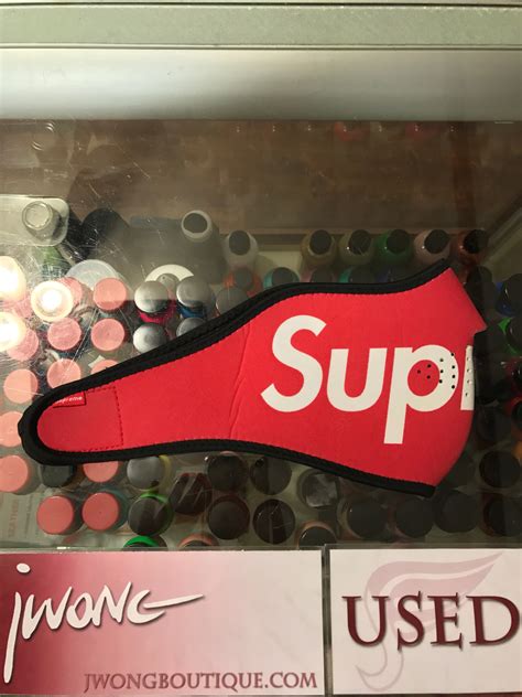 2014 Supreme Face Mask Red Jwong Boutique