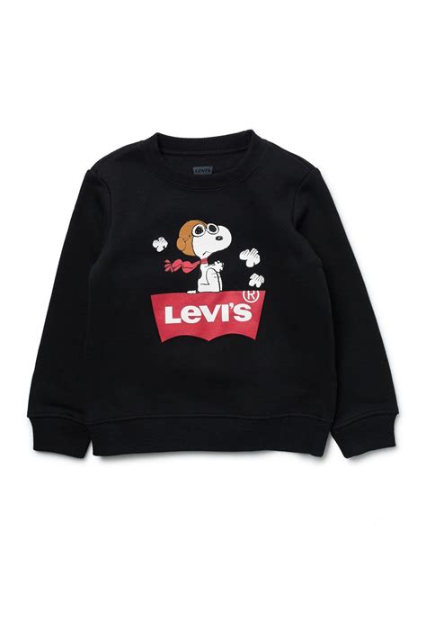 Levis Snoopy Pilot Crew Neck Sweatshirt Nordstrom Rack In 2021