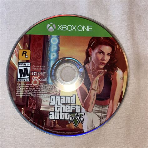 Grand Theft Auto V Gta 5 Xbox One Disc Only Ebay