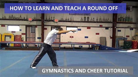 How To Do A Round Off And How To Learn And Teach A Roundoff Gymnastics And Cheer Tutorial 4k