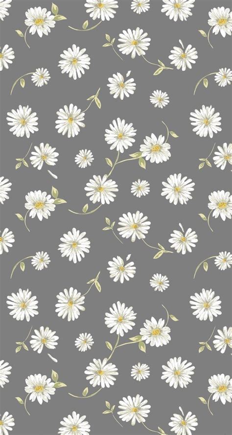 Pin By Livi On Hintergrund Daisy Wallpaper Floral Wallpaper
