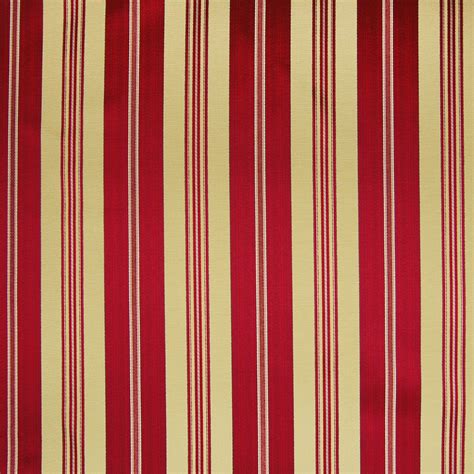 Fire Red Stripe Woven Upholstery Fabric By The Yard G5708 Kovi Fabrics
