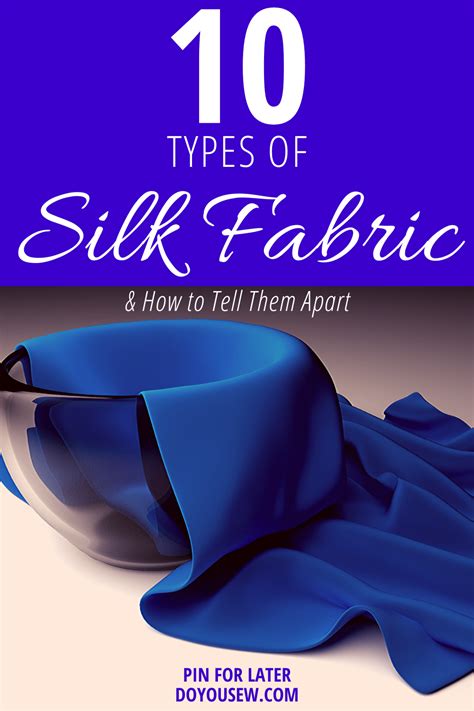 ᐉ Types Of Silk Fabric How To Tell Them Apart Doyousew In 2020