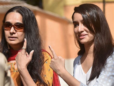 See more ideas about shraddha kapoor, sraddha kapoor, shraddha kapoor cute. BMC Election 2017: Bollywood comes out to vote for better Mumbai | Photo Gallery - Business Standard