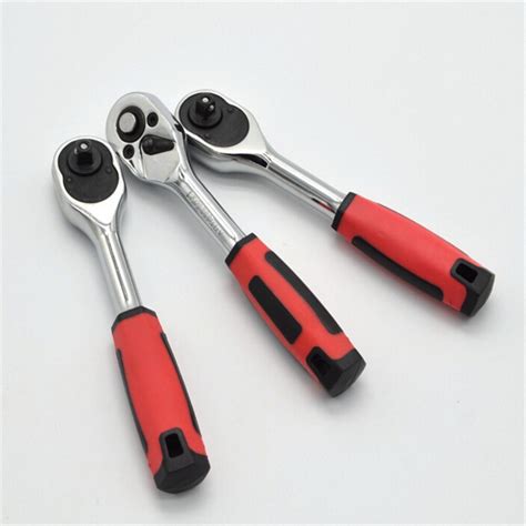 14 High Torque Ratchet Wrench For Socket 72 Teeth Cr V Quick Release