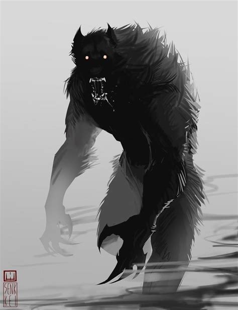 Fantastic Werewolf Artwork By Feeble Dungeons On Tumblr Werewolf Art