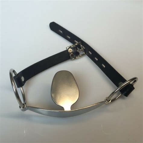 Bondage Nose Hook With Chain Clamp Tongue O Ring Open Mouth Flail Gag