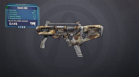 Borderlands 2 All Weapon And Items List Detailed Guide