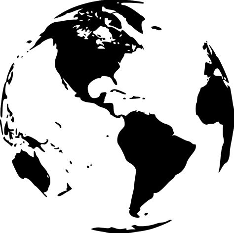 SVG World Worldwide Map Free SVG Image Icon SVG Silh