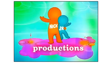 Nick Jr Productions Logo History Scans &ndash; Rainy Weathers