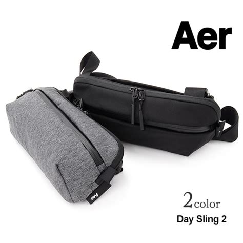The lightweight day sling 2 is designed to carry your everyday essentials. 【期間限定!クーポンで10%OFF】AER（エアー） デイスリング 2 / ボディバッグ / ウエストバッグ ...