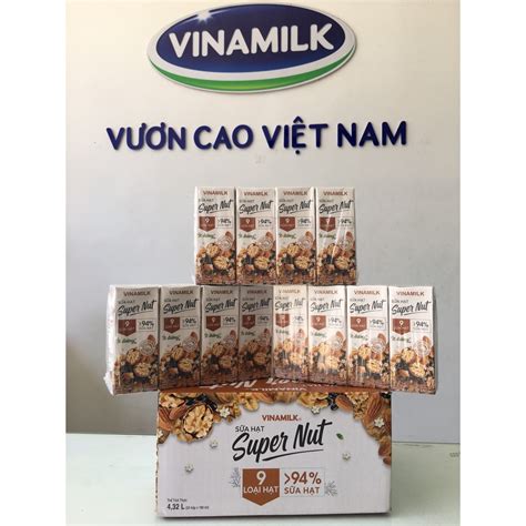 Sữa 9 Loại Hạt Vinamilk Super Nut Lốc 4 Hộp X 180ml E3 Audio Miền Nam