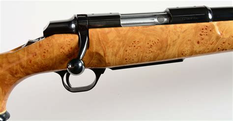 Lot Detail M Burl Maple Stocked Browning Bbr Bolt Action Rifle
