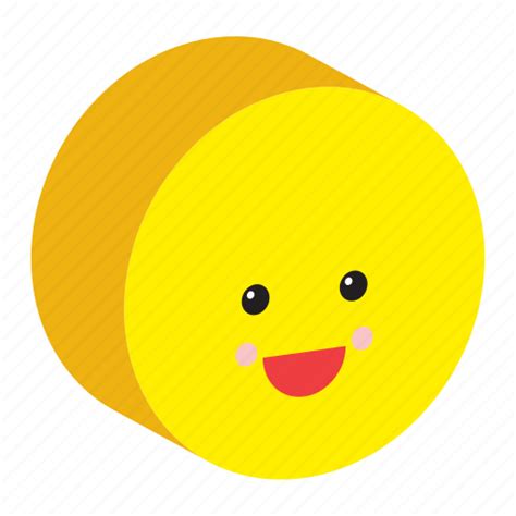 Circle Emoji Emoticon Face Round Shape Smiley Icon