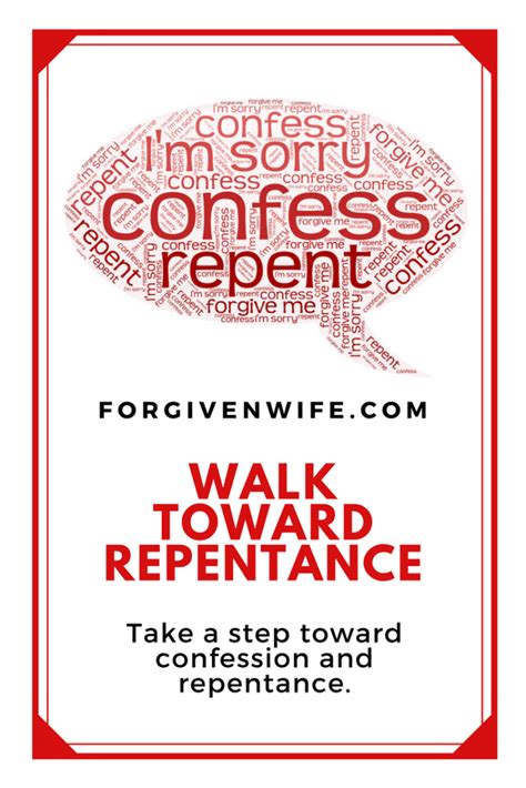 Walk Toward Repentance The Forgiven Wife