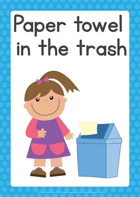 Adorable Set Of Hygiene Poster For Your Classroom Preschool Songs