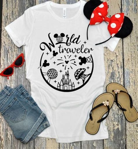 Disney Family Group Tee Shirts Magic Kingdom Shirt Epcot Etsy Cute Disney Outfits