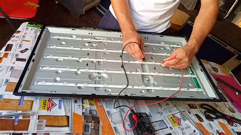 1how Repair Led Strip From Lcd Tv Youtube