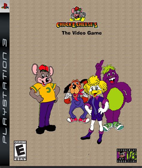 Viewing Full Size Chuck E Cheese The Video Game Box Cover