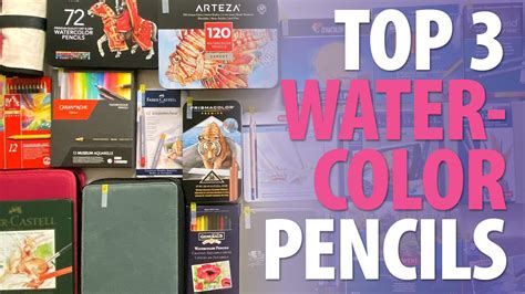 Best Watercolor Pencils 26 Brands Tested Who Do You Think Won Youtube