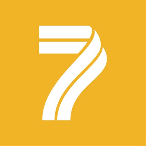 Business Logo Design Branding Design Seven Logo Numbers Typography