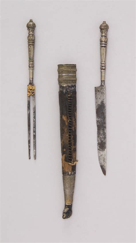 Knife And Fork With Sheath Sri Lankan The Metropolitan Museum Of Art