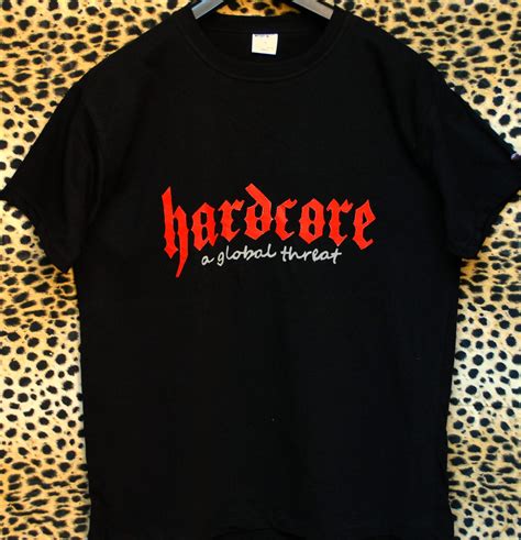 Hardcore T Shirt Us Hardcore Tee Punk Rock Shirt Steam Punk Etsy