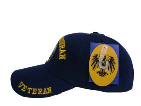 Air Force Veteran Shadow Usaf Us Embroidered Navy Blue Ball Cap