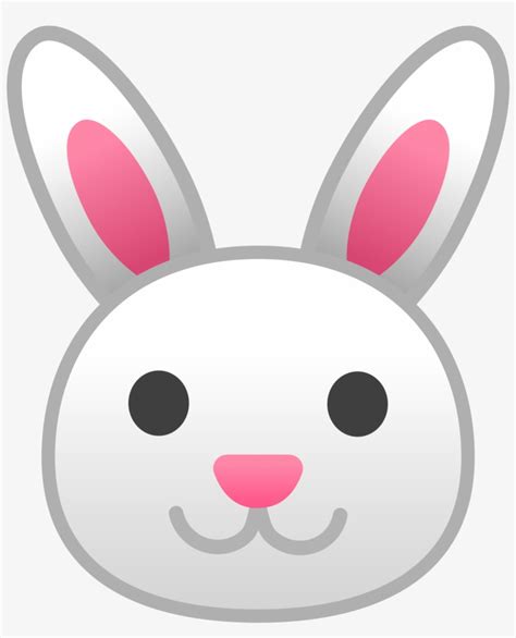 Bunny Vector Emoji Rabbit Face Emoji 2000x2000 Png Download Pngkit