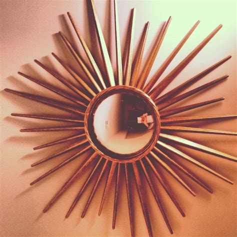 Martha Stewart Sunburst Mirror Reminded Me Of The Ones From The 1970s