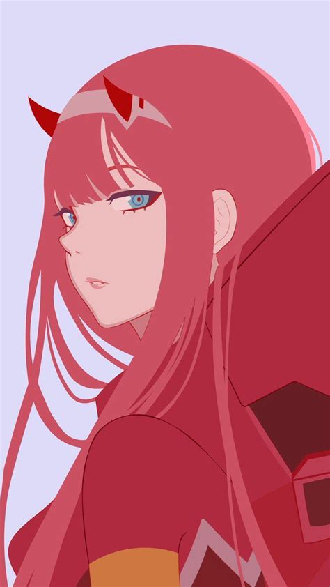 Zero Two Mobile Wallpapers Wallpaper Cave