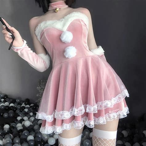 Cute Rabbit Cosplay Lace Dress Se21210 Kawaii Fashion Kawaii Dress Kawaii Fashion Outfits