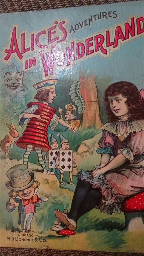 Vintageantique Alice In Wonderland Book Collectors Weekly